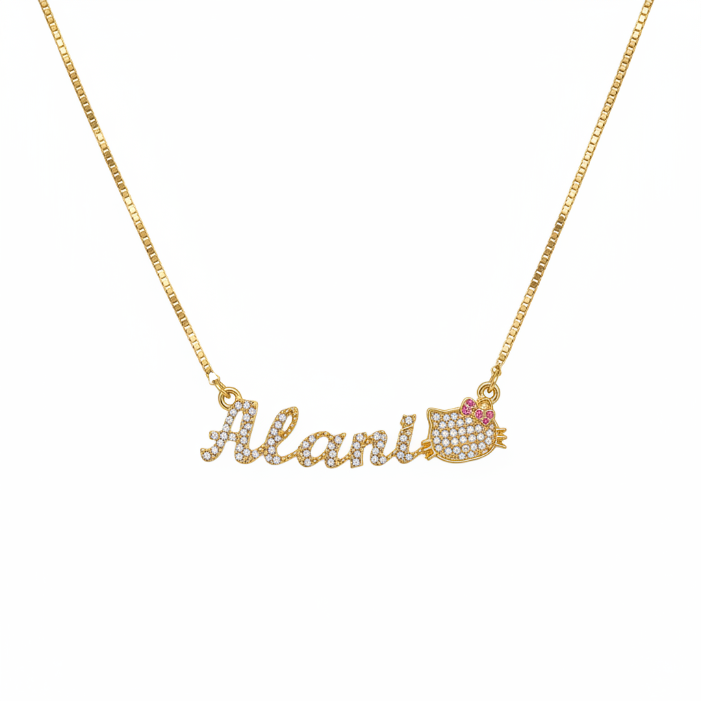 HK Luxe Name Necklace
