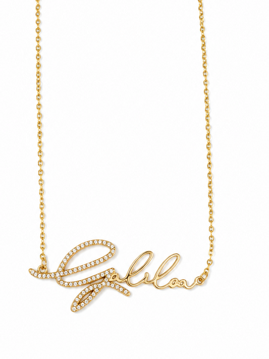 Adorned Timeless Nameplate Necklace