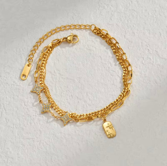 Nova Charm Link Bracelet