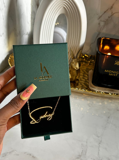 Adorned Timeless Nameplate Necklace