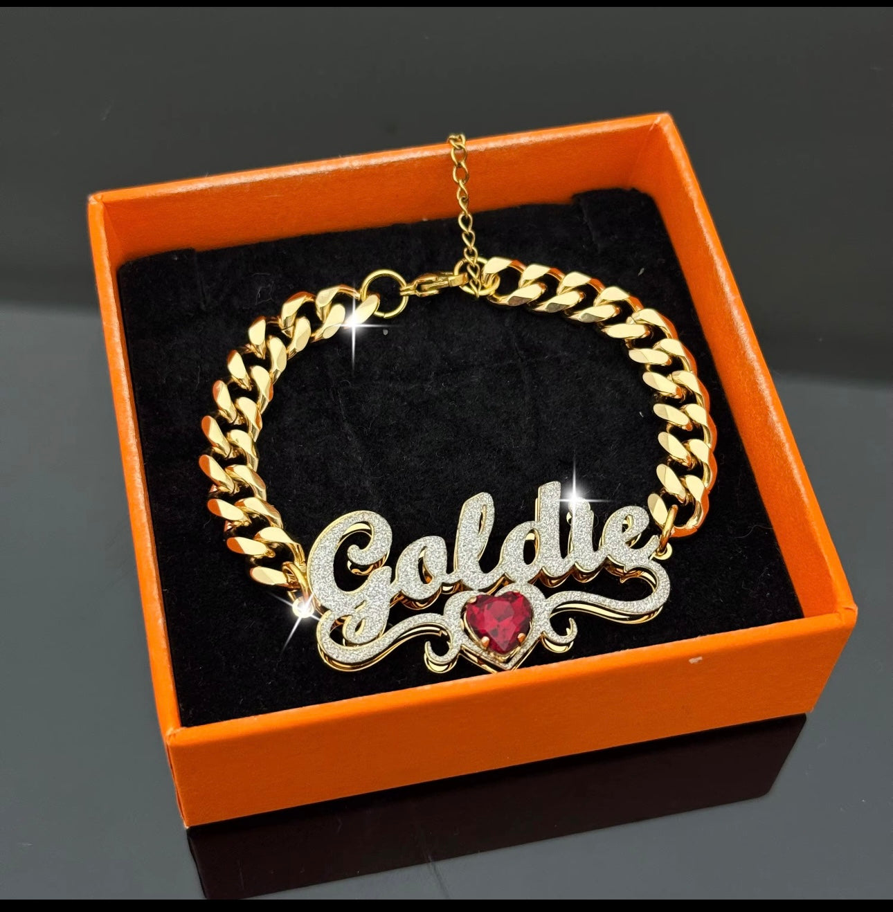 Adorned Birthstone Bracelet