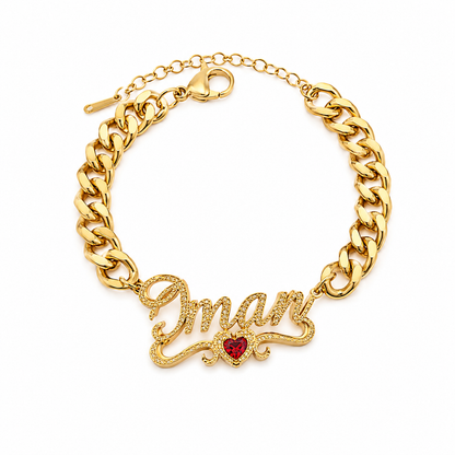 Adorned Birthstone Bracelet
